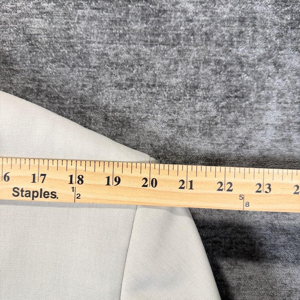 Leonardi Men's Blazer 44R Light Gray Super 150s 3 Button Sport Coat NWT - Picture 16 of 16